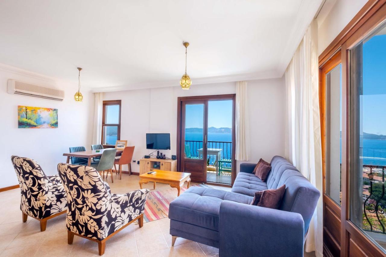 Апартаменти Kybele Sea View Каш Екстер'єр фото